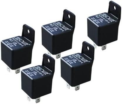 Absolute Usa Rls125 5 Spdt 30 40a 12 Vcd Automotive Relay 5 Pack