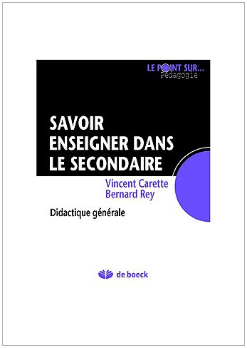 Savoir enseigner dans le secondaire