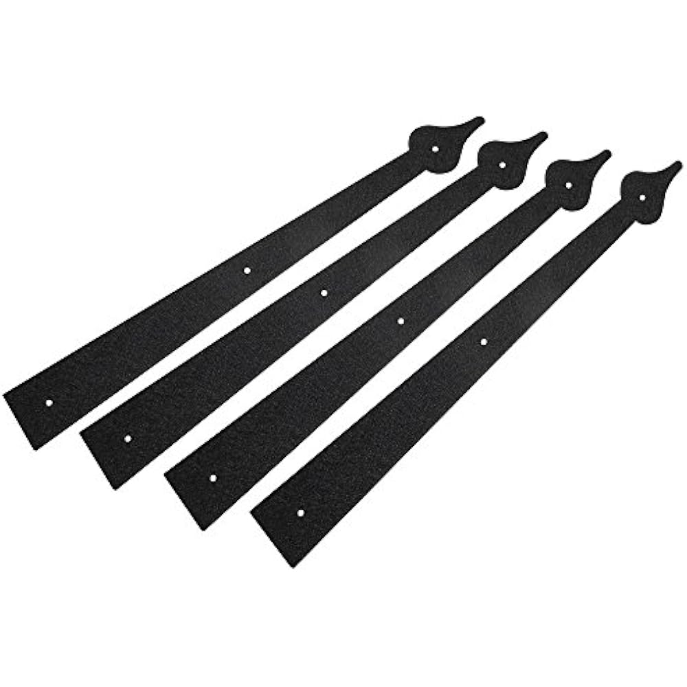 Garage Carriage Door Hinge Handles Hinges Decorative Hardware Kit For