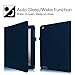 Fintie Folio Case for iPad 4th Generation (2012 Model), iPad 3rd Generation (2012 Model), iPad 2 (2011 Model) 9.7 inch Tablet - Smart Stand Protective Cover with Auto Sleep Wake, Navy