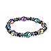 Shoopic Magnetic Therapy Bracelet Hematite Round Beads Healing Hand Chain