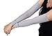 DoSmart 4Pairs Cooler Arm Sleeves for Bike/Hiking/Golf UV Protection (gray)