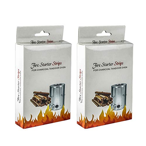 MIGI WOLF Fire Starters (24 Strips) Natural Sticks Safe Cubes Blocks