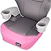 Evenflo Big Kid AMP High Back Booster Car Seat, Pink Dove