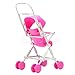 Kocome Assembly Pink Baby Stroller Trolley Nursery Furniture Toys For Barbie Doll