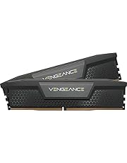 Corsair Vengeance DDR5 64GB (2x32GB) 4800MHz C40 Intel Optimized Desktop Memory (Onboard Voltage Regulation, Custom XMP 3.0 Profiles, Compact Form-Factor, Solid Aluminum Heatspreader) Black