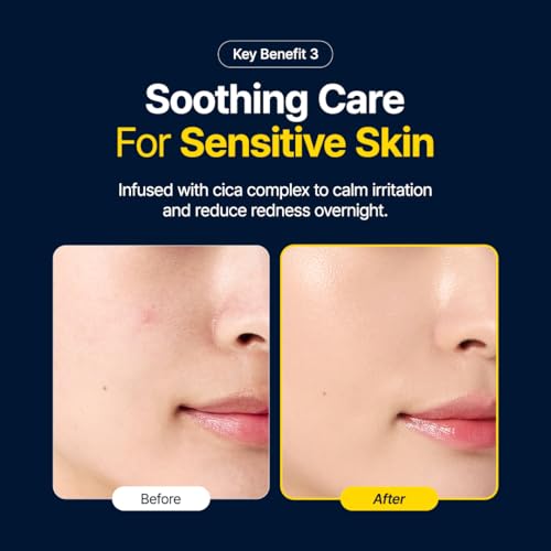 PURITO Dermide Cica Barrier Sleeping Pack 2.7 fl.oz / 80ml ceramide and centella, night cream, sensitive type, moisture pack