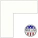 22x28 Polar White / Porcelain Custom Mat for Picture Frame with 18x24 opening size (Mat Only, Frame NOT Included)