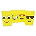 Emoji Paper Bags - Emoji Party Favors Treat Goody Bags for Kids Birthday Christmas Halloween Gift Candy Filling - Pack of 24 with 1 Sheet Emoji Stickers