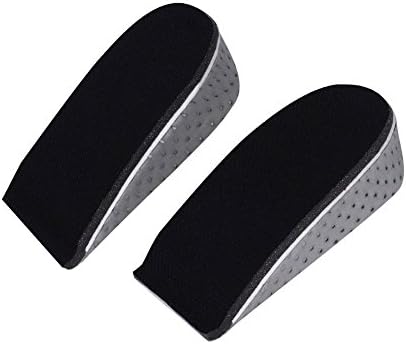 Mcnen One Pair Breathable Invisible Increased Insole Shoe Lifts Shoe Pads Elevator Insoles for Men and Women 3 level (2.3cm 3.3cm 4.3cm) tall you can choose (4.3 cm / 1.69 inch)