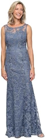 alex evenings mixed media fit & flare dress Regular