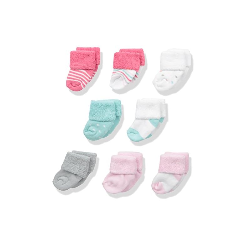 Luvable Friends Unisex Baby Newborn and Baby Terry Socks