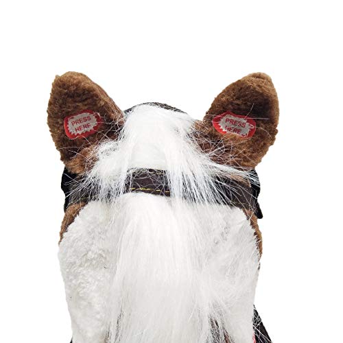 image for Happy Walk 3-8 Years Children Mechanical Rocking Horse Riding Toy Musi