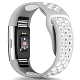 HUMENN Bands Compatible for Fitbit Charge 2, Replacement Accessory Sport Band Compatible for Fitbit Charge 2 HR