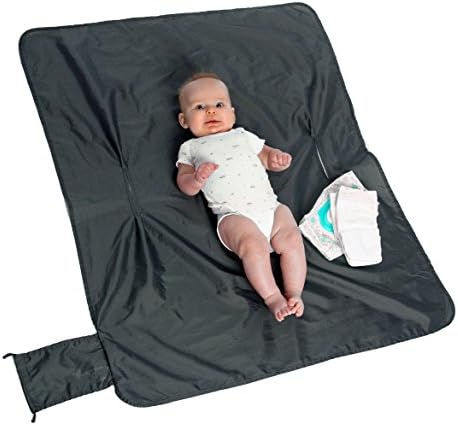 Compact Changing Mat by Cossettie - 3 color options - ripstop nylon, extra large, portable