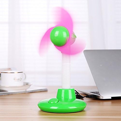 Mini Fans Usb Battery Dual Summer New Arrival Fashion Portable Refrigeration Air Conditioner Power Source Durable Quality (Green)