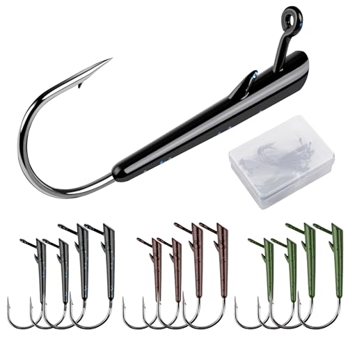 Bombrooster Weedless Finesse Jig Heads