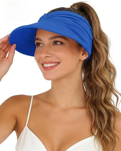 Zando Sun Shade Hats for Women - Ponytail Hats for Summer  display picture 2