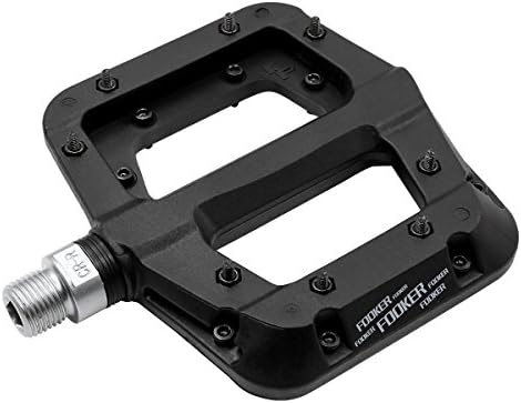 FOOKER MTB Bike Pedal Nylon 3 Bearing Composite 9/16 Mountain Bike Pedals High-Strength Non-Slip Bicycle Pedals Surface for Road BMX MTB Fixie Bikesflat Bike