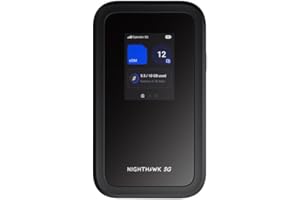 NETGEAR Nighthawk 5G M7 Portable WiFi Hotspot with eSIM - Supports eSIM & Physical SIM - Unlocked 5G/4G LTE Mobile Router - f
