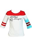 Harley Quinn T-shirt Tee Cosplay Costume