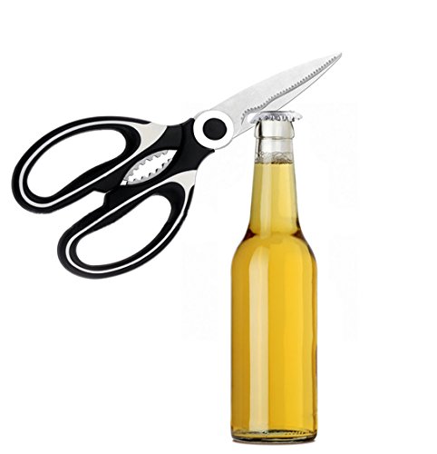 SupCooki Multi-Function Professional Kitchen Shears Super Sharp Stainless Steel Scissors - Thumbnail 2