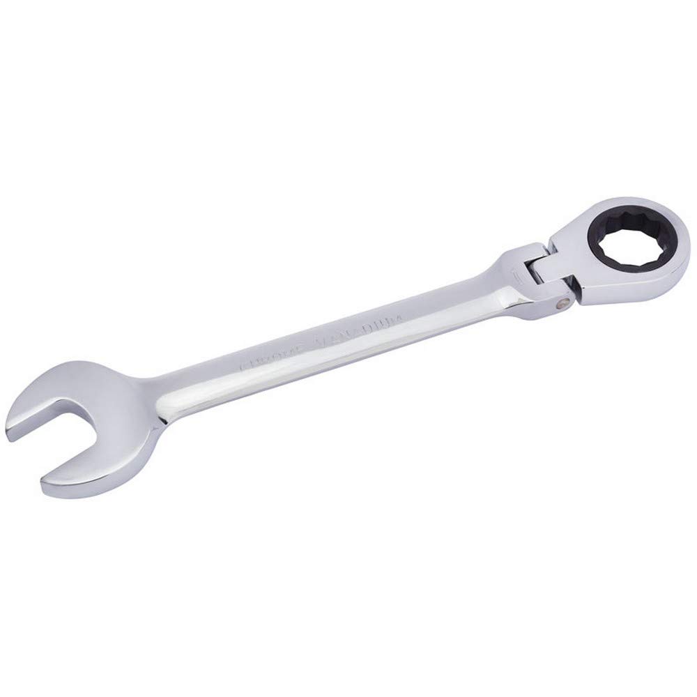 Draper 52026 Hi-Torq Metric Flexible Head Ratcheting Combination Spanner, 25mm