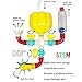 BubbleBee Bath Toys - 11 Piece Bath Toy Set, Top Selling Building STEM Toys, Toddler Bath Toys For Engaging Fun!