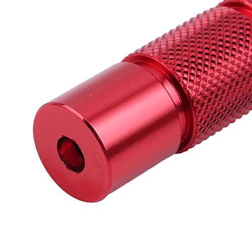 YouCY Motorcycle Foot Pegs Rests Pedals Front Footrest Round Pedals Footpegs for Motorcycle Replacement Outdoor Accessories,Red - Thumbnail 6