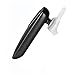 Bluetooth Headset for Safe Drive and Office BT 4.1 Wireless High-fidelity Headphones HD 20 hours Call Time Lightweight Handsfree Earpiece Earbuds with Noise Cancelling Mic for All Smartphone-Black.
