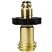 GASPRO niversal Fit Propane Tank Adapter Converts POL to QCC1 / Type 1 with Wrench, Propane Hose Adapter Old to New Connection Type