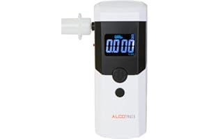 Alco Trace Breathalyzer Pro I New Version of Alcohol Testing I Police Grade Breathalyzers I BAC Tracking decvice