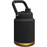 Asobu Mighty Stainless Steel Double Walled Insulated Outdoor Water Jug 68 Ounces - Half Gallon (Copper)