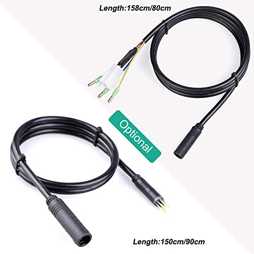 Greenergia 9Pin Waterproof Extension Cable for BAFANG Rear Hub Motor Conversion Kit (90CM) Greenergia 9Pin Waterproof Extension Cable for BAFANG Rear Hub Motor Conversion Kit (90CM)