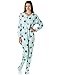Rene Rofe Juniors Plush Onesie Footie Pajamas (XX-Large, Dreamy Owl)