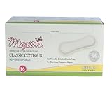 Maxim Hygiene Products Natural Cotton Classic Contour Sanitary Pads Regular -- 16 Pads