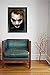 Joker Heath Ledger 3D Poster Wall Art Decor Framed Print | 14.5x18.5 | Lenticular Posters & Pictures | Memorabilia Gifts for Guys & Girls Bedroom | The Dark Knight Batman Movie, DC Comic Book Fan Art