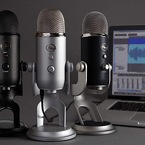 Blue Yeti USB-Mikrofon für Aufnahmen, Streaming, Gaming, Podcasting auf PC und Mac, Mikrofon für Laptop oder Computer… – Bild 6