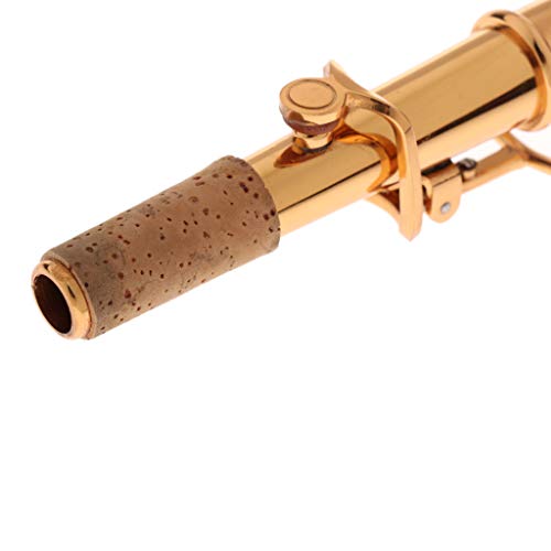 image for Baosity Exquisite Brass Sax Neck DIY for Soprano Saxophone Replacement