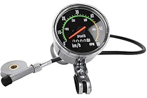 Mechanical Odometer, Quality Aluminum Alloy Accurate Mechanical Odometer Speedometer for Bicycle Tricycle