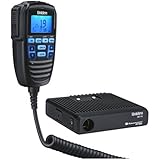 Uniden CMX760 Bearcat Off Road Series Compact Mobile CB Radio, 40-Channel Operation, Ultra-Compact for Easy Mounting, Large 7-Color Backlit LCD Display on Mic with Built-in Speaker Mic, Black