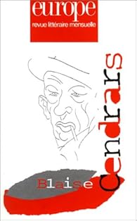 Couverture du livre de Blaise Cendrars, numéro 566