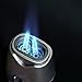 HUOWA Jet Torch Cigar Lighter, 2 Burners Butane Refillable Flame Lockable and Adjustable Windproof Cigarette Lighter