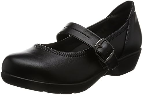 Lady Worker LO-15550 Women’s Asics Shoji Wide 3E Equivalent 1.3 inches (3.4 cm) Heel Strap Pump