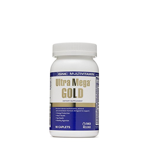 GNC Ultra Mega Gold Multivitamin - 90 Caplets