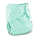 Buttons Cloth Diaper Cover - One Size (Sea Breeze)