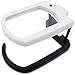 Fancii LED Illuminated Hands Free Magnifying Glass with Stand & Lanyard - 2.5X Rectangle Lens Folding Lighted Magnifier for Reading, Inspection, Repair, Needlework, Hobby and Craft