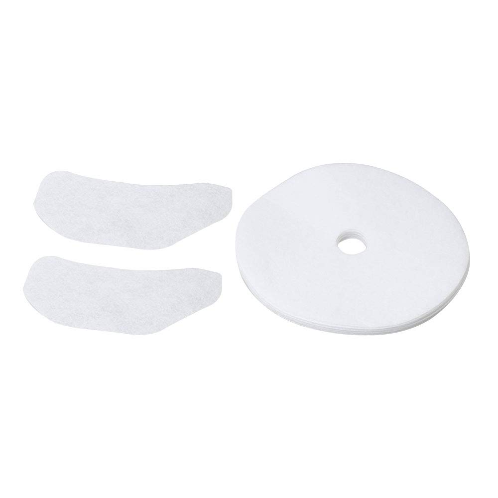 Mxfans White Cloth Dryer Exhaust Filter & Air Intake Filter23.8cm Diameter White Cloth Dryer Filter Replacement Part
