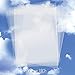 10 x 13 Inch Crystal Clear Cello Sleeves (100 Pack) - Resealable Cellophane Envelope w/Self Adhesive Flap - Plastic Bags for Greeting Cards, Photos, Letters, Snacks (1.6 Mil Thick) CELLO10X13CL100