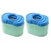 Hipa (Pack of 2 792105 276890 Air Filter Cartridge for Briggs & Stratton 407777 40G777 40H777 445667 445877 44H777 44K777 44L777 Engine Lawn Mower